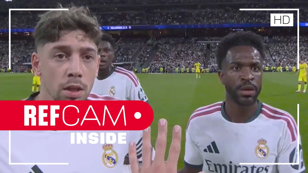 REFCAM Real Madrid vs Villarreal CF