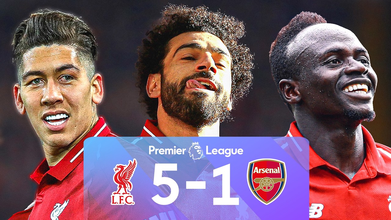 Peak Firmino, Salah, Mane 😮‍💨 | Liverpool v Arsenal | Classic Match | 2018/19