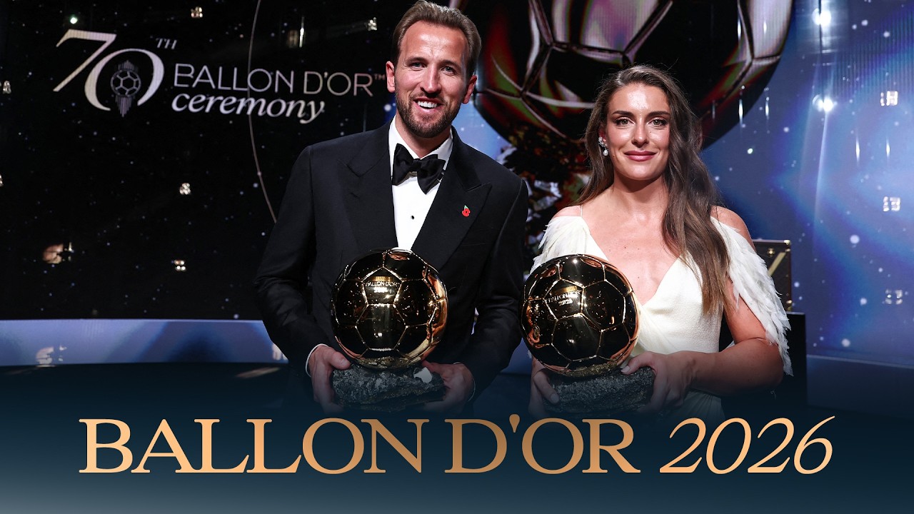 Harry Kane & Alexia Putellas WIN The Ballon D'Or 2026 🏆