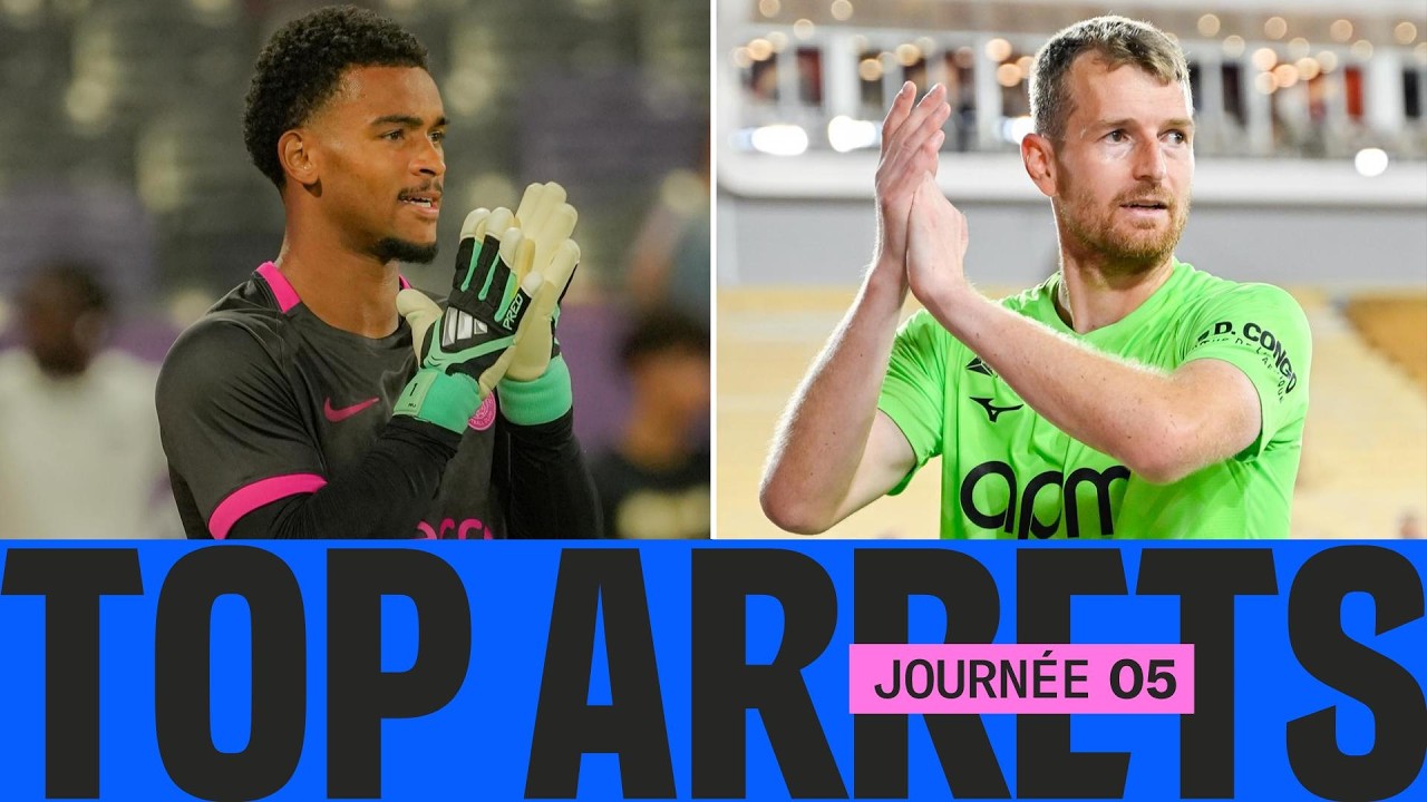 Top goalkeeper saves Week 5 | Ligue 1 McDonald's 26/27