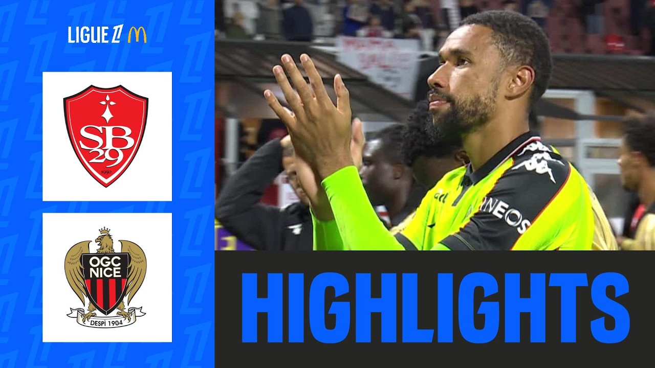 STADE BRESTOIS 29 - OGC NICE (1-2)  | Week 8 - Ligue 1 McDonald's 26/27