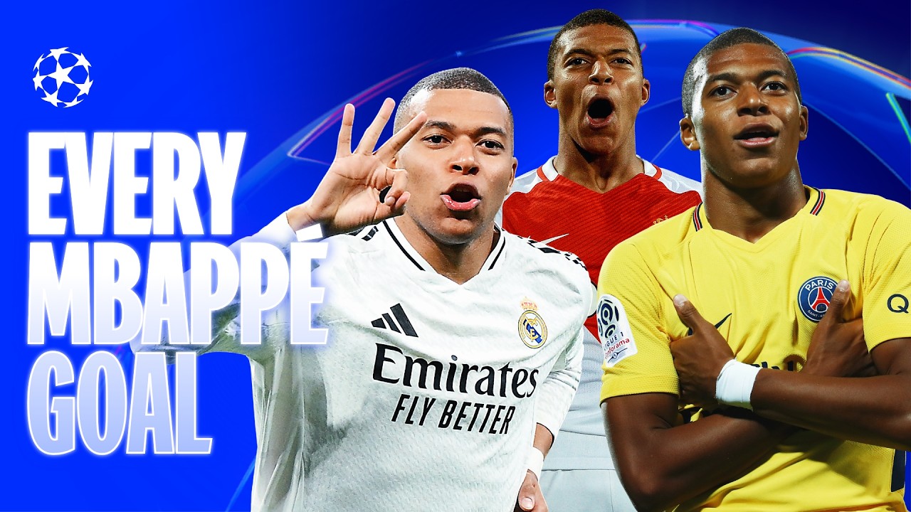EVERY Kylian Mbappé Champions League Goal!