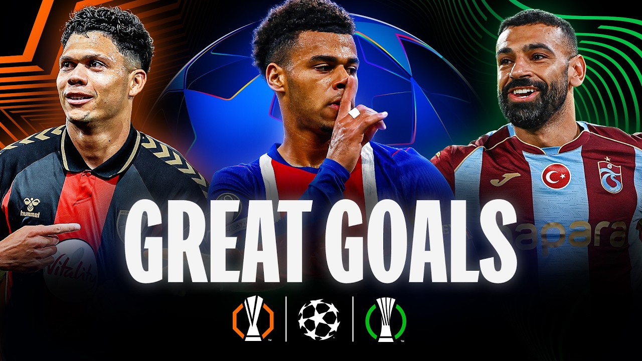 Matchweek 2 HIGHLIGHTS From The Champions League, Europa League & Conference League