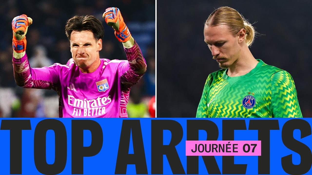 Top goalkeeper saves Week 7 | Ligue 1 McDonald's 26/27