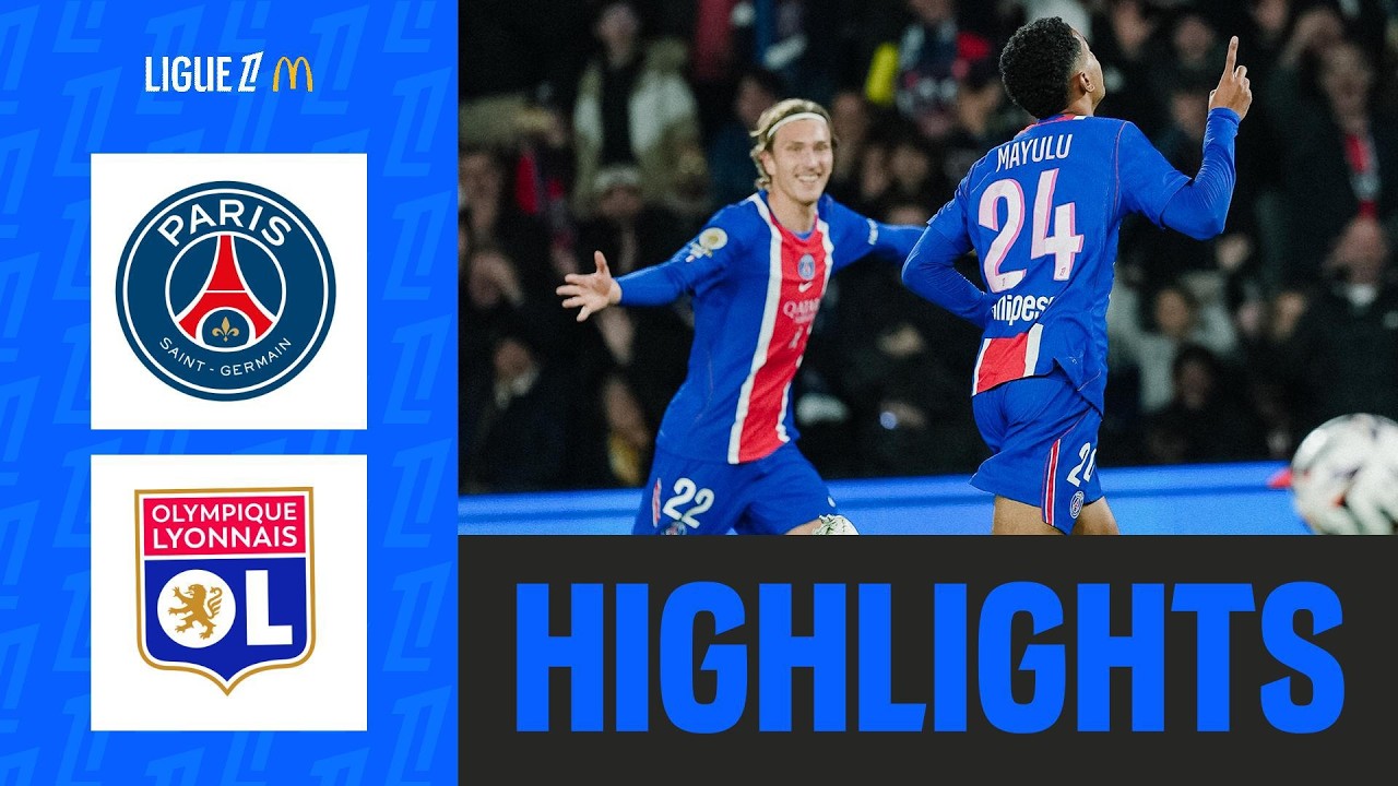 PARIS SAINT-GERMAIN - OLYMPIQUE LYONNAIS (2-0) | Week 8 - Ligue 1 McDonald's 26/27