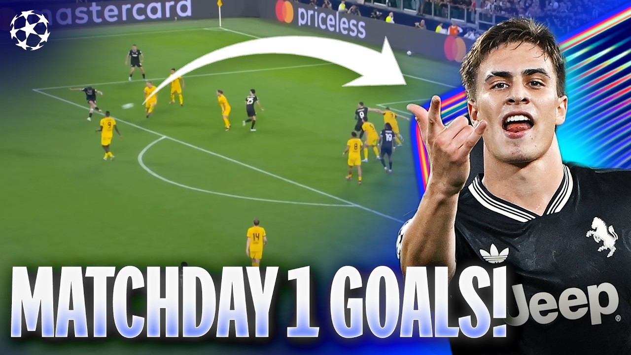 EVERY Champions League Opening Day Goal 2025/26!