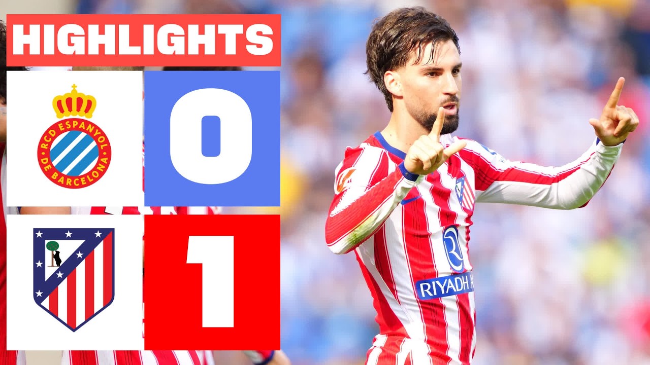 RCD ESPANYOL 0 - 1 ATLÉTICO DE MADRID | HIGHLIGHTS LALIGA EA SPORTS