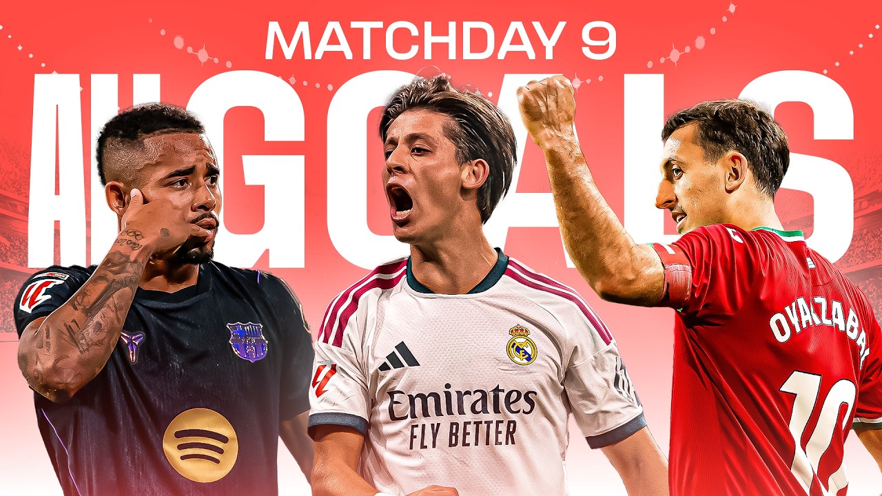 ALL GOALS MATCHDAY 9 | LALIGA EA SPORTS 2026/27