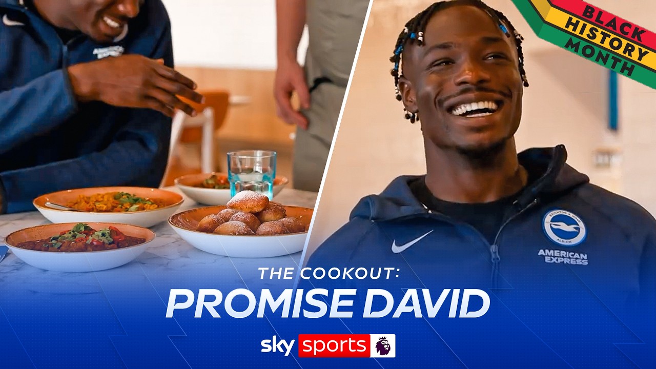 Promise David enjoys beef stew and speaks about his love of Jollof Rice 🇳🇬 | The Cookout 🥘