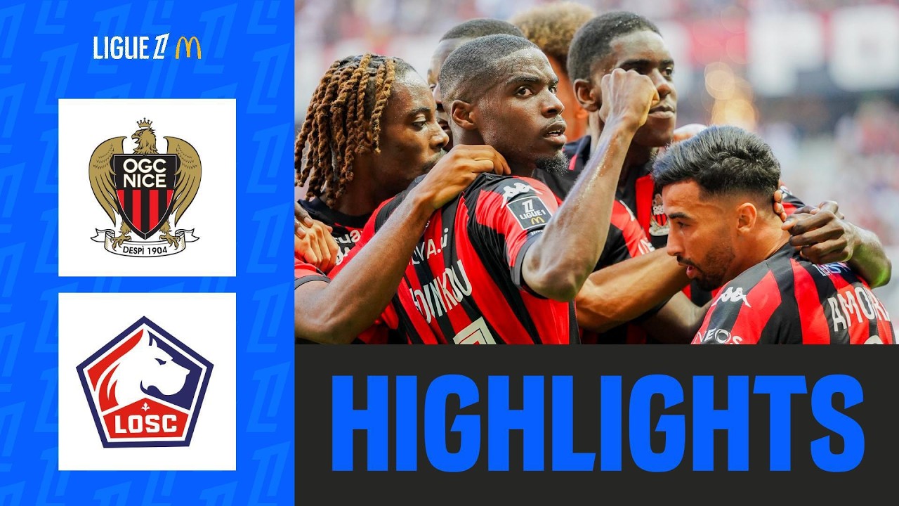 OGC NICE - LOSC LILLE (2-1) | Week 5 - Ligue 1 McDonald's 26/27