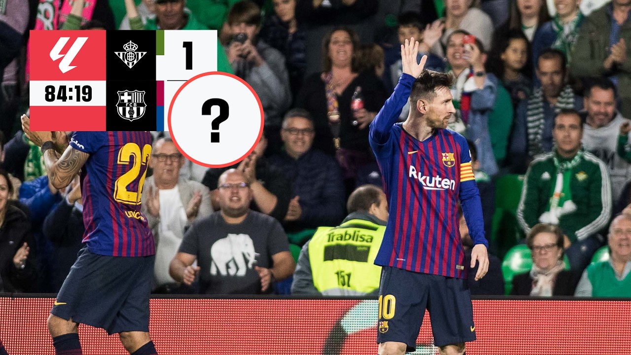 The Full Final 10 Minutes of MESSI Magic at the Villamarín ✨ | LALIGA EA SPORTS