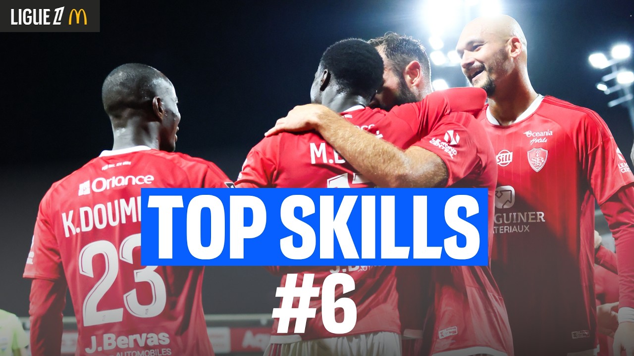 Le CHEF-D’ŒUVRE COLLECTIF de Brest face à Angers 🤩 ​| Top Skills 6e journée - Ligue1McDonald's 26/27