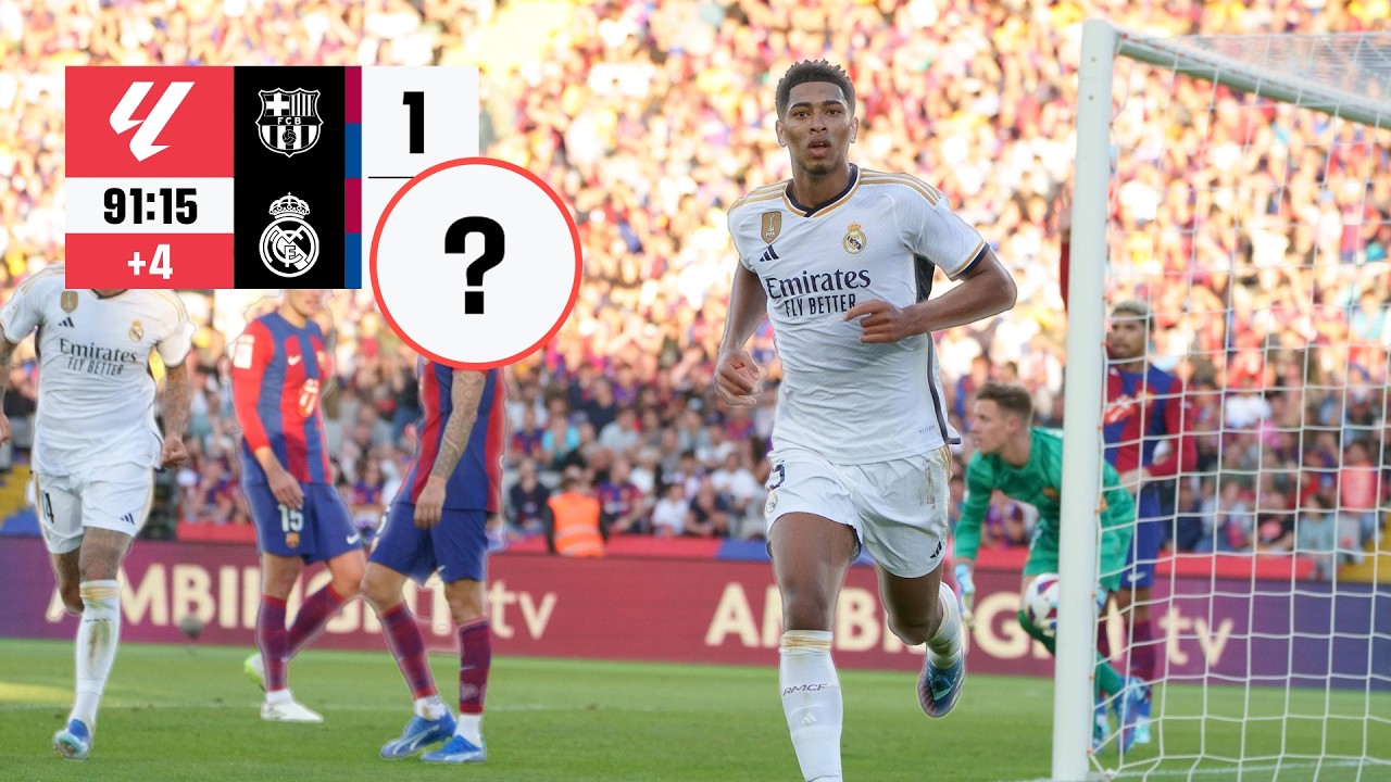 The Full Final 17 Minutes of BELLINGHAM’s ELCLÁSICO Winner ⚪ | LALIGA EA SPORTS