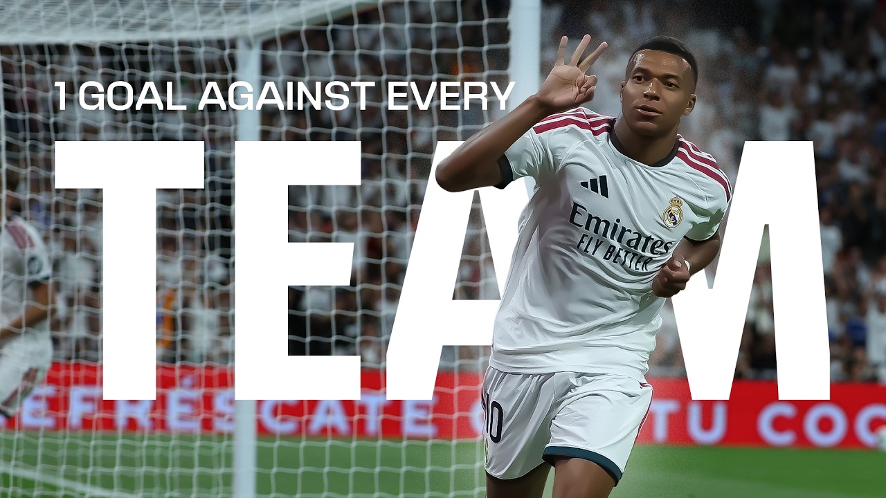 1 Goal Against EVERY Team: MBAPPÉ Edition ⚪🔥 | LALIGA EA SPORTS