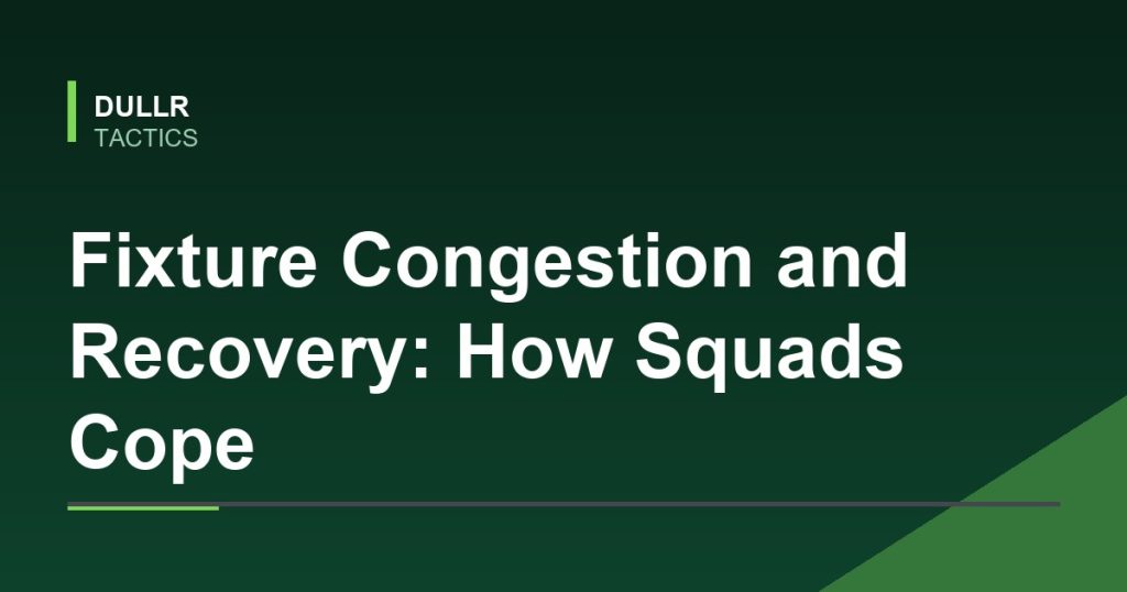 Fixture Congestion and Recovery: How Squads Cope